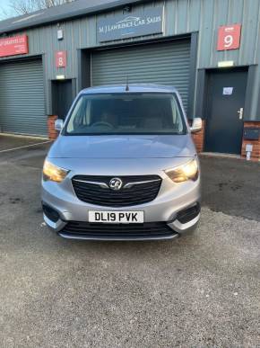 VAUXHALL COMBO CARGO 2019 (19) at M J Lawrence Car Sales Caistor